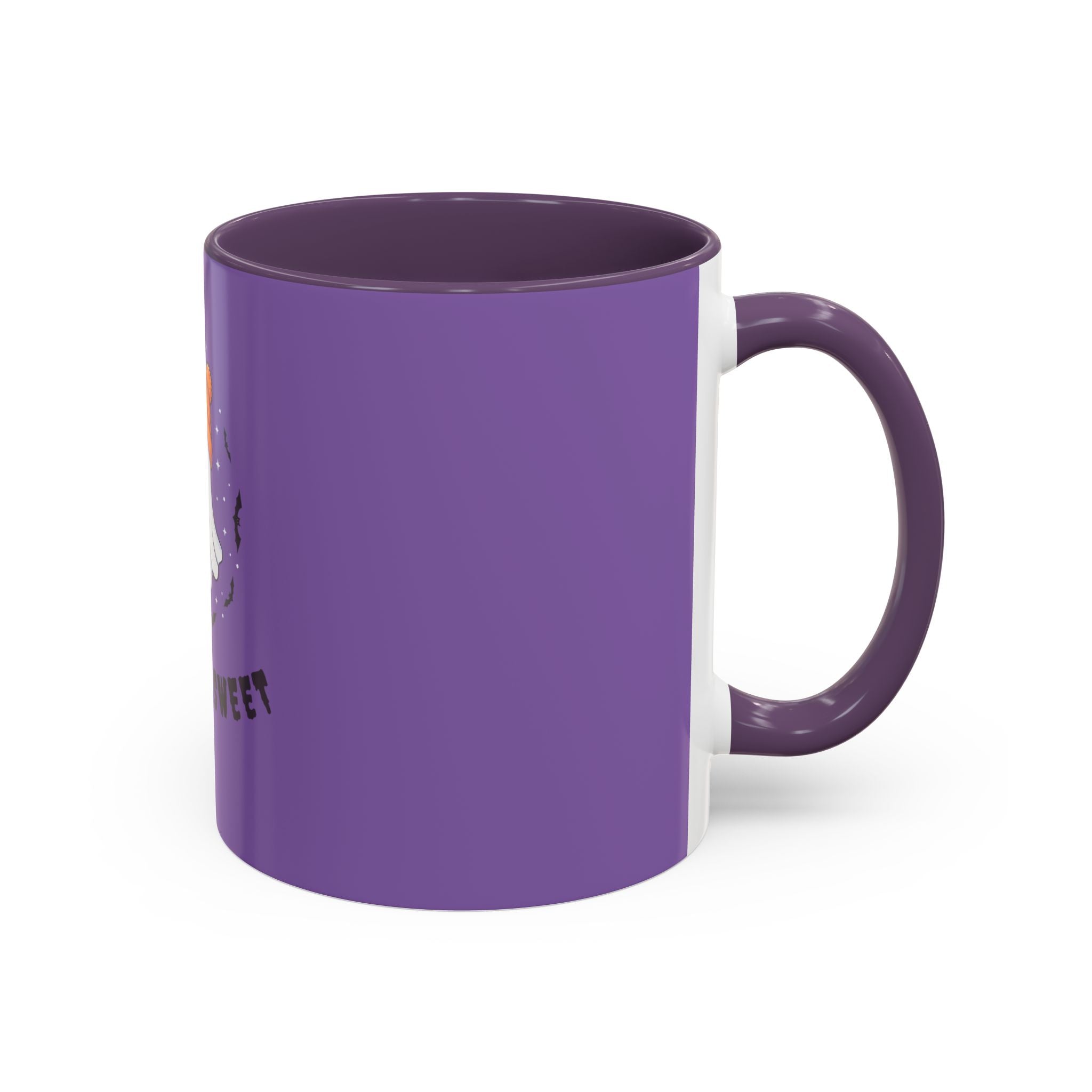 Boo or Sweet – Cute Halloween Ghost Mug with Candy & Pumpkin Design