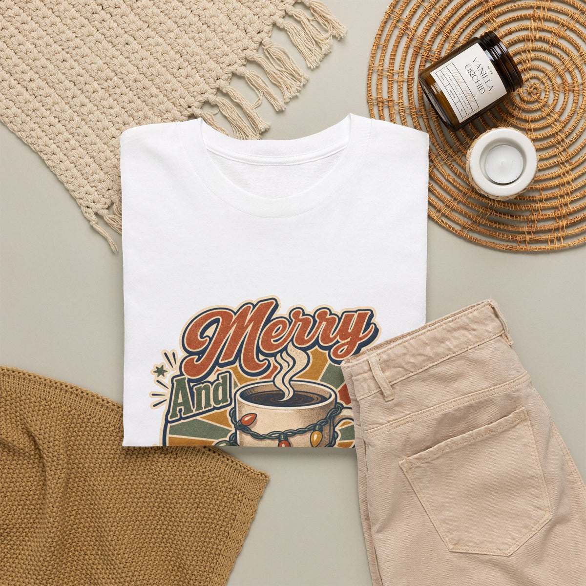 Christmas Coffee Shirt – unisex t-shirt by PrintMyDream