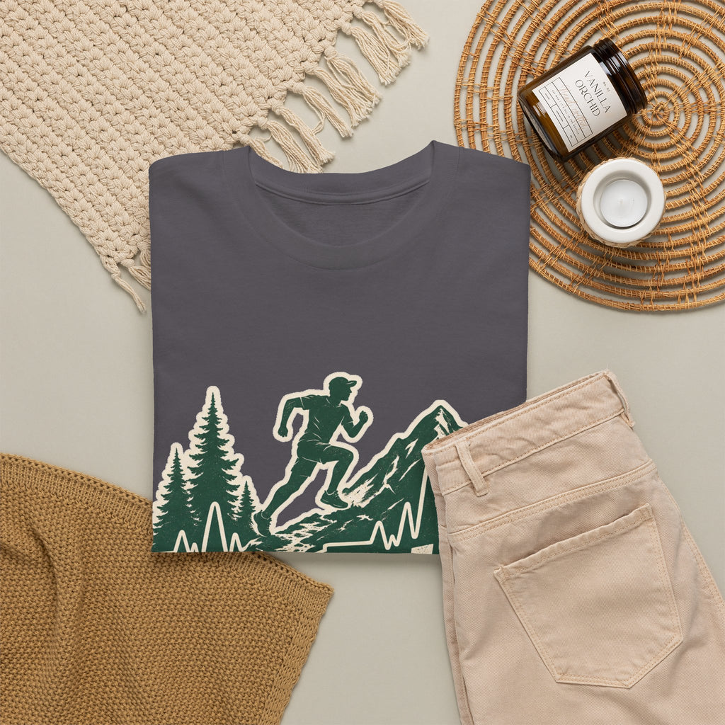 Trail Runner Heartbeat T-Shirt - Adventure Fitness