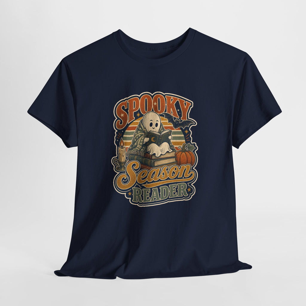 Spooky Season Reader T-Shirt – unisex t-shirt by PrintMyDream