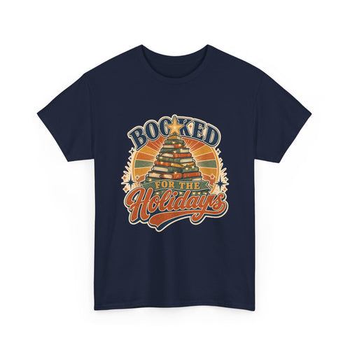 Book Christmas Tree T-Shirt – unisex t-shirt by PrintMyDream