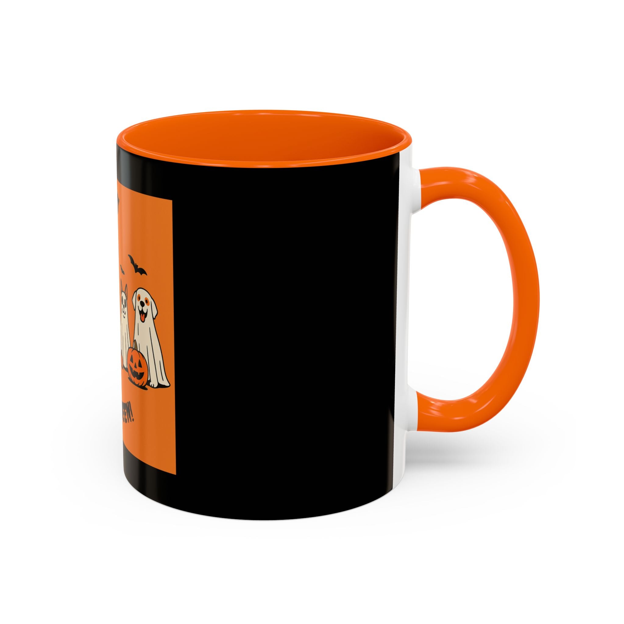 Halloween Ghosts Coffee Mug, Spooky Mug, Autumn Drinkware, Trick or Treat Gift, Holiday Coffee Cup