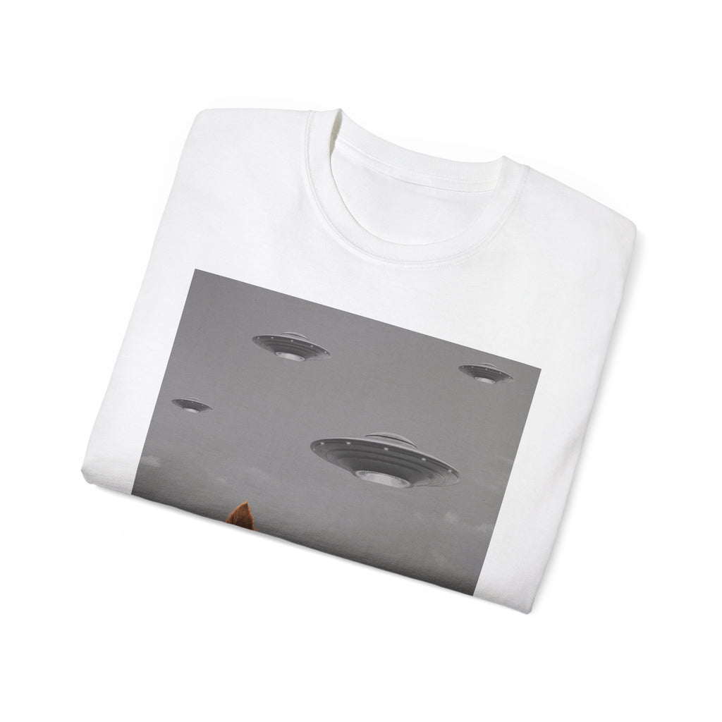 Dog/Alien Invasion Tee