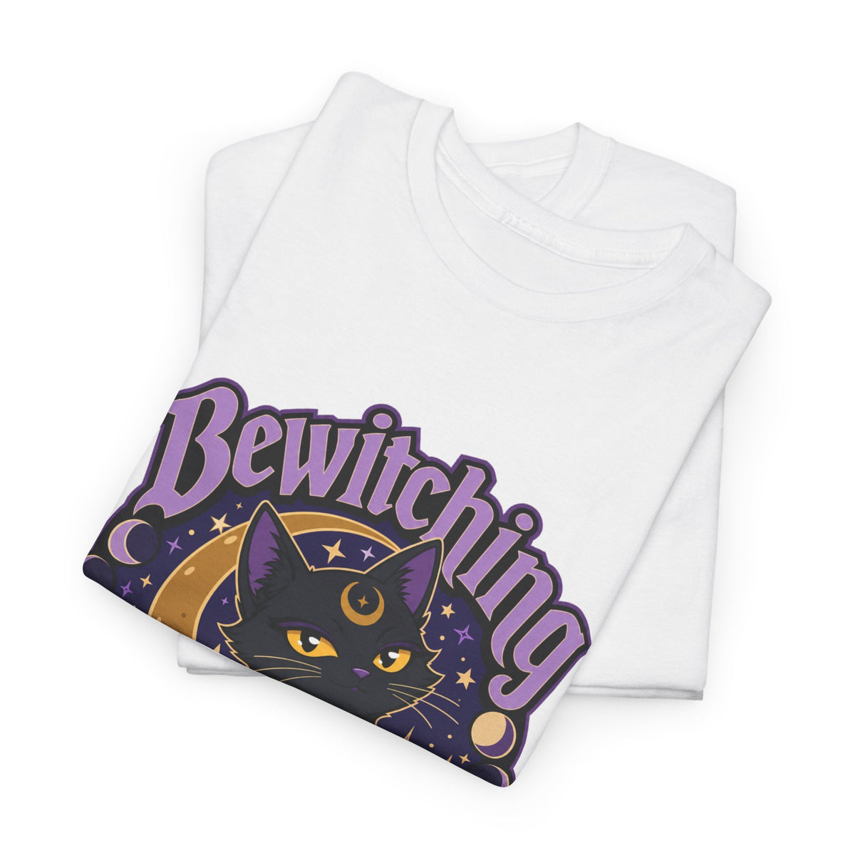 Black Cat Magic T-Shirt – unisex t-shirt by PrintMyDream