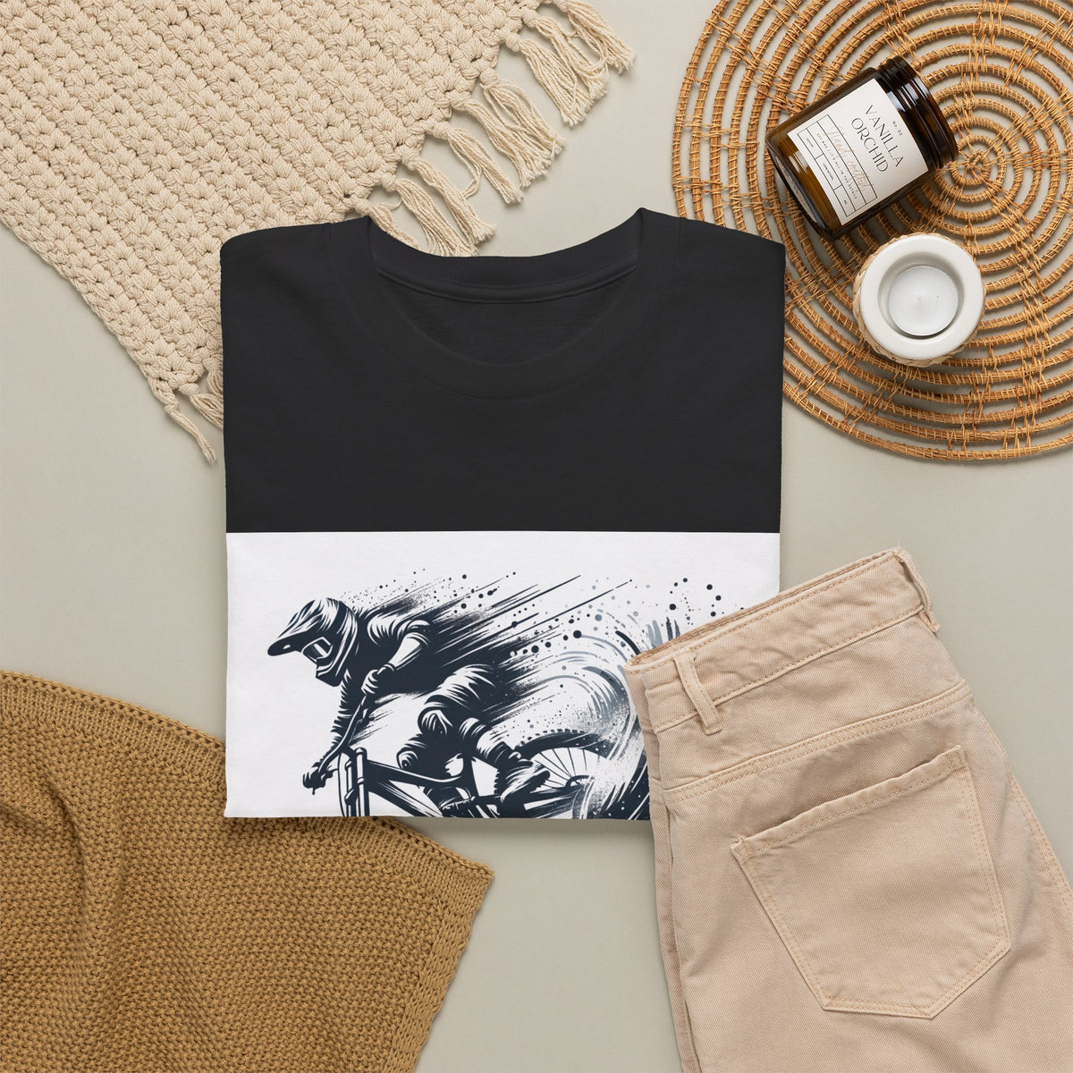 Mountain Bike Drop T-Shirt – unisex t-shirt by PrintMyDream