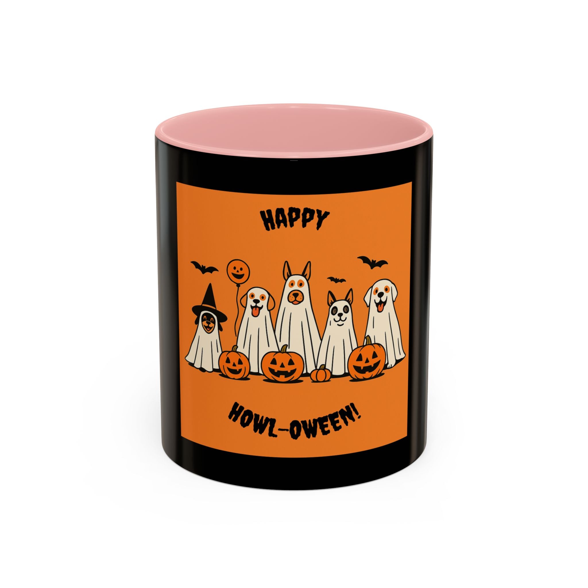 Halloween Ghosts Coffee Mug, Spooky Mug, Autumn Drinkware, Trick or Treat Gift, Holiday Coffee Cup