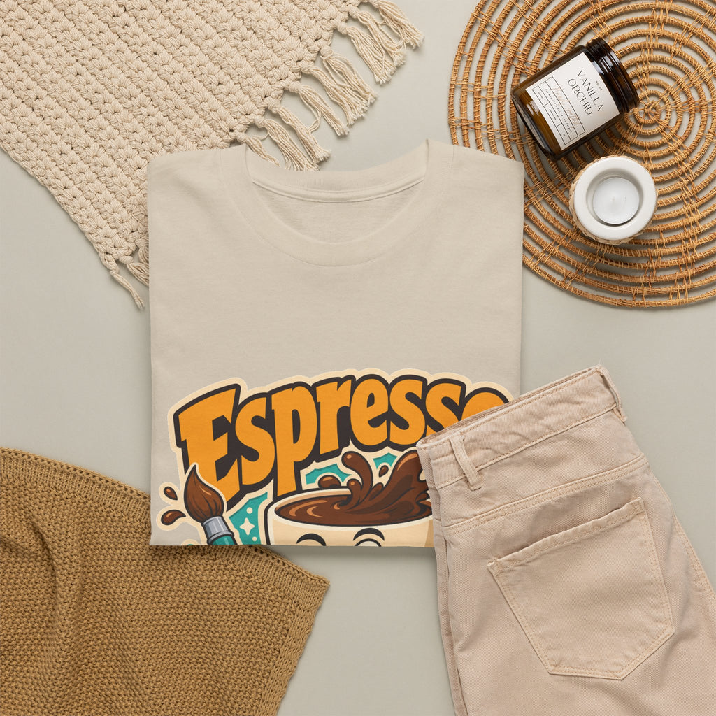 Coffee Lover's Espresso Art T-shirt – unisex t-shirt by PrintMyDream