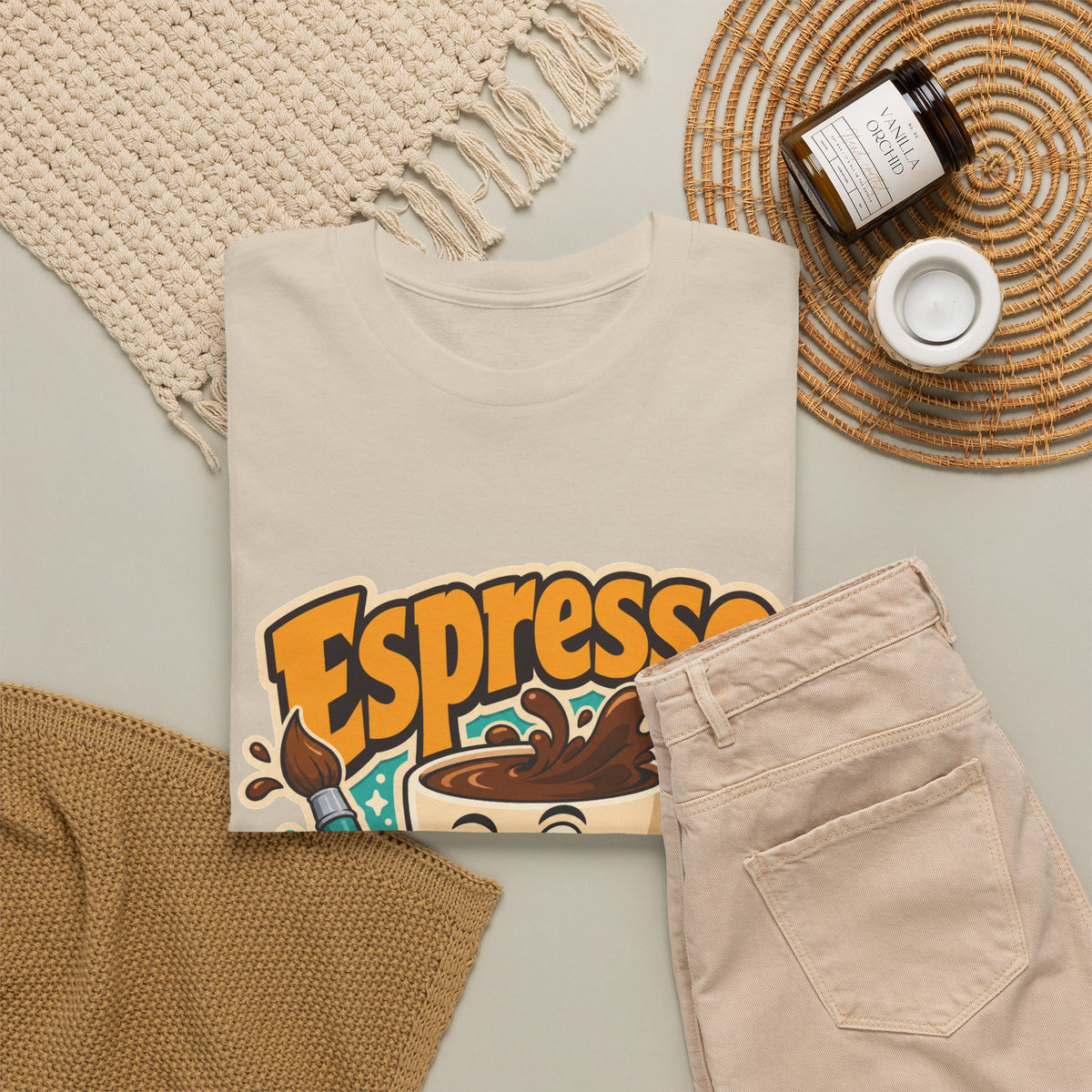 Coffee Lover's Espresso Art T-shirt – unisex t-shirt by PrintMyDream