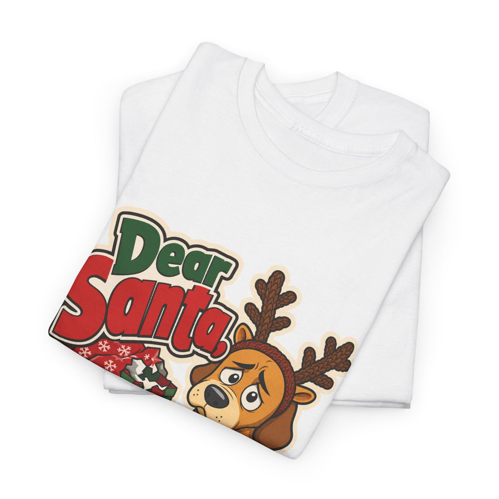 Guilty Dog Christmas T-Shirt – unisex t-shirt by PrintMyDream