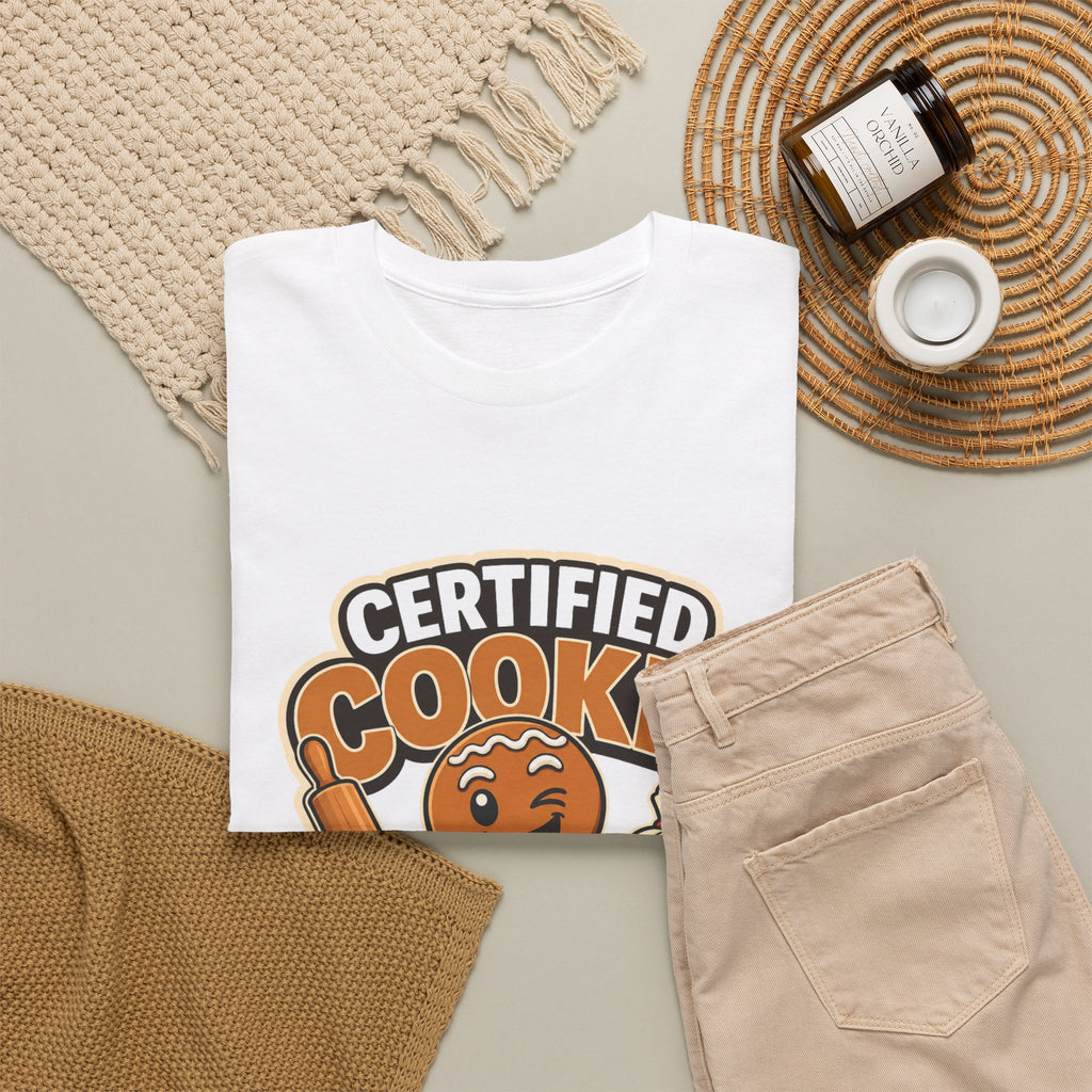 Christmas Baking Fun Gingerbread Baker T-Shirt – unisex t-shirt by PrintMyDream