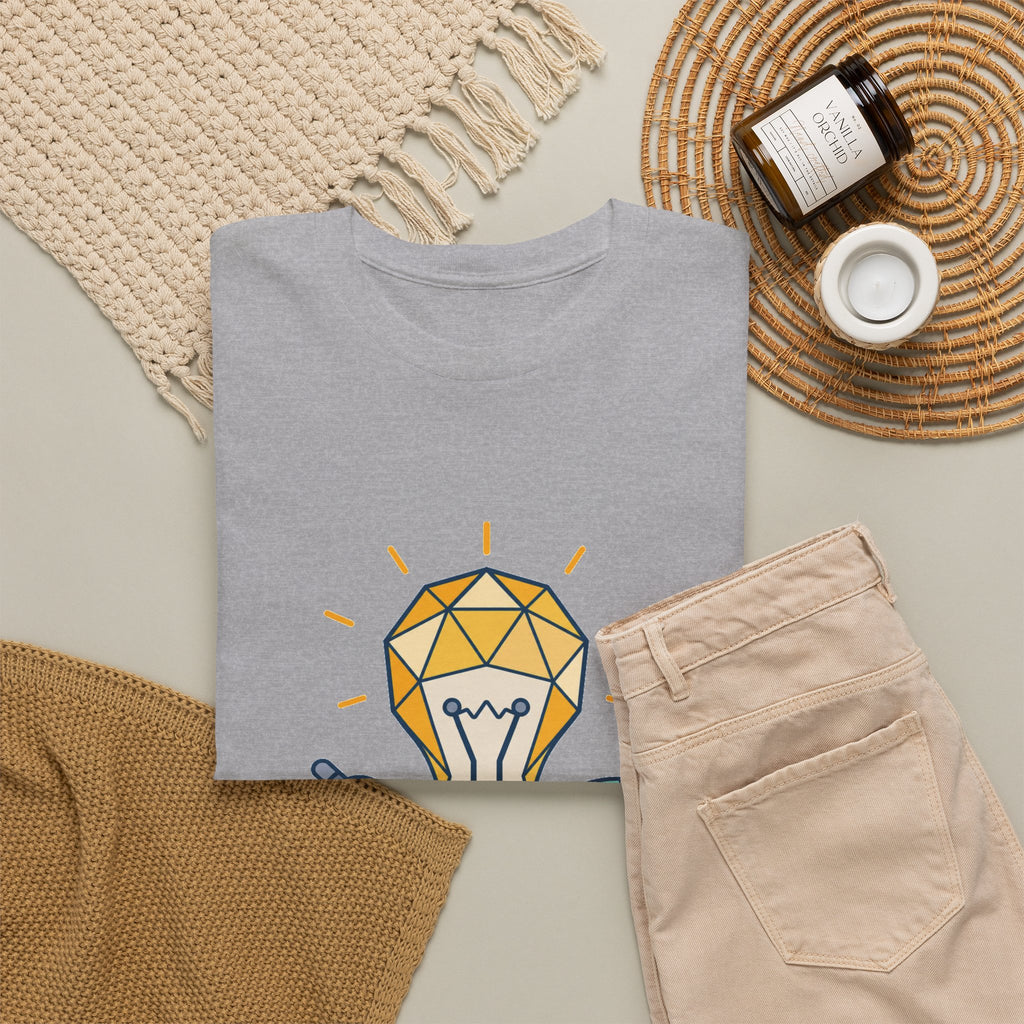 Lightbulb Math Tools T-Shirt – unisex t-shirt by PrintMyDream