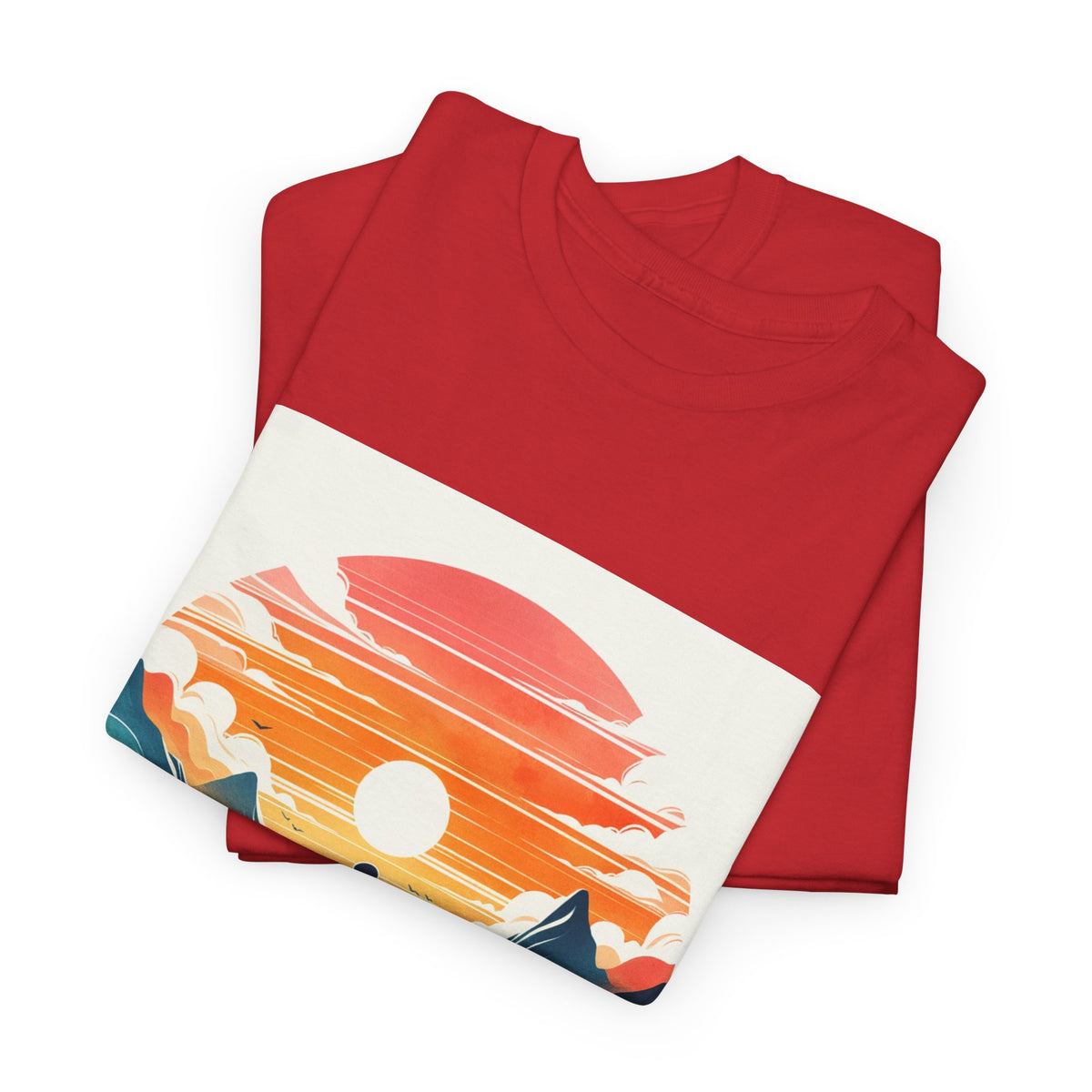 Meditation Mountain Tee – unisex t-shirt by PrintMyDream