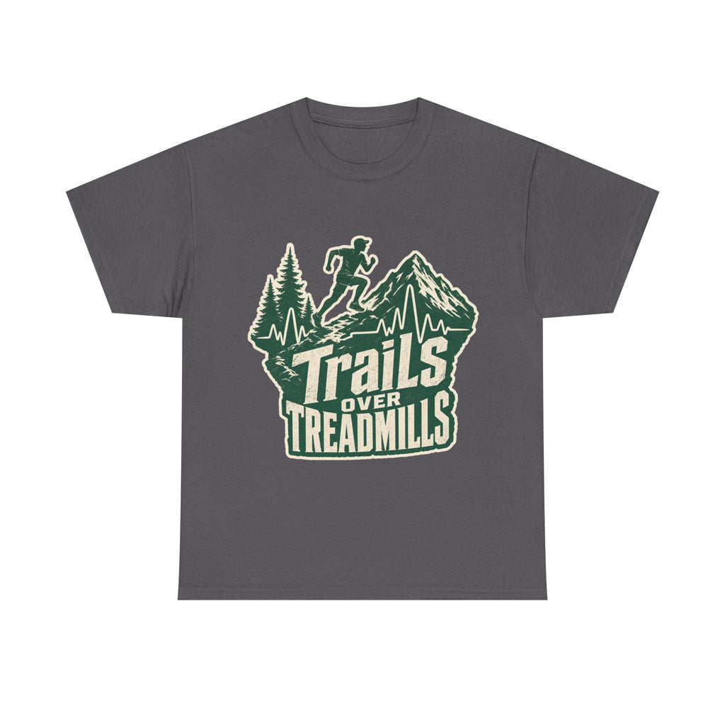 Trail Runner Heartbeat T-Shirt - Adventure Fitness