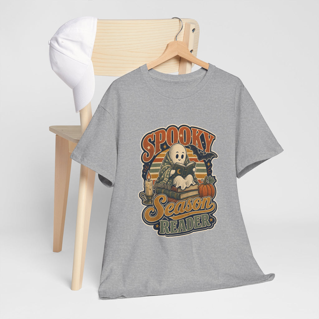 Spooky Season Reader T-Shirt – unisex t-shirt by PrintMyDream