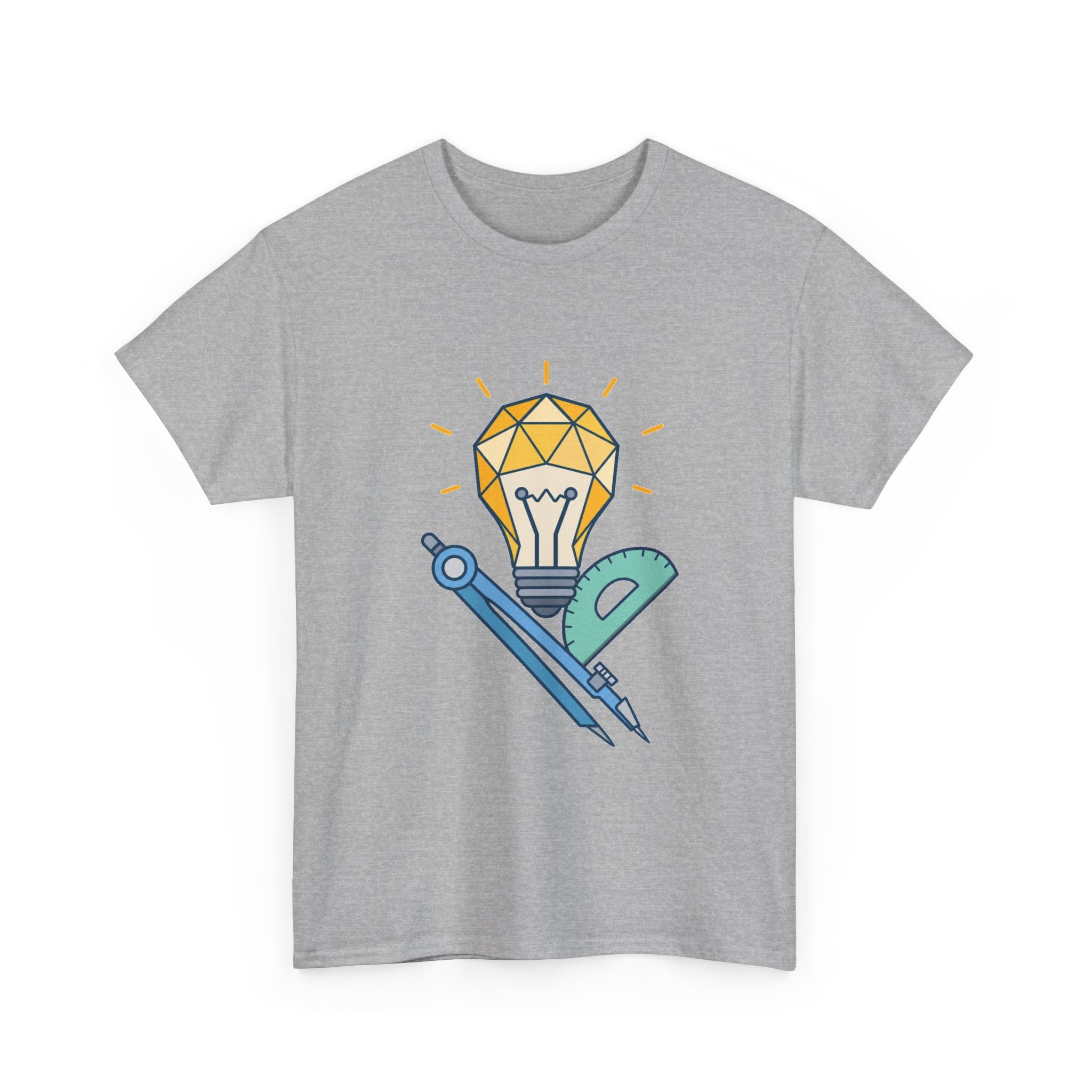 Original Geometric T-Shirt for Math Enthusiasts