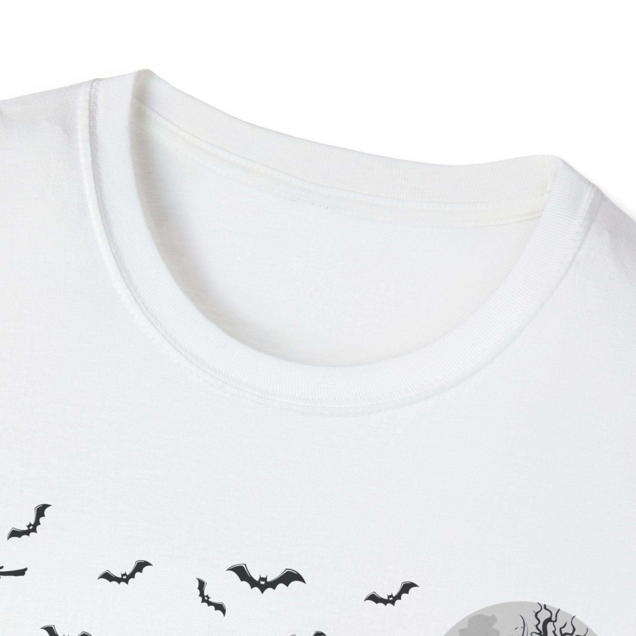 Halloween Witch Castle Cemetery Unisex T-Shirt