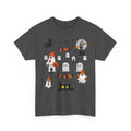 Halloween Witch Castle Cemetery Unisex T-Shirt – unisex t-shirt by PrintMyDream