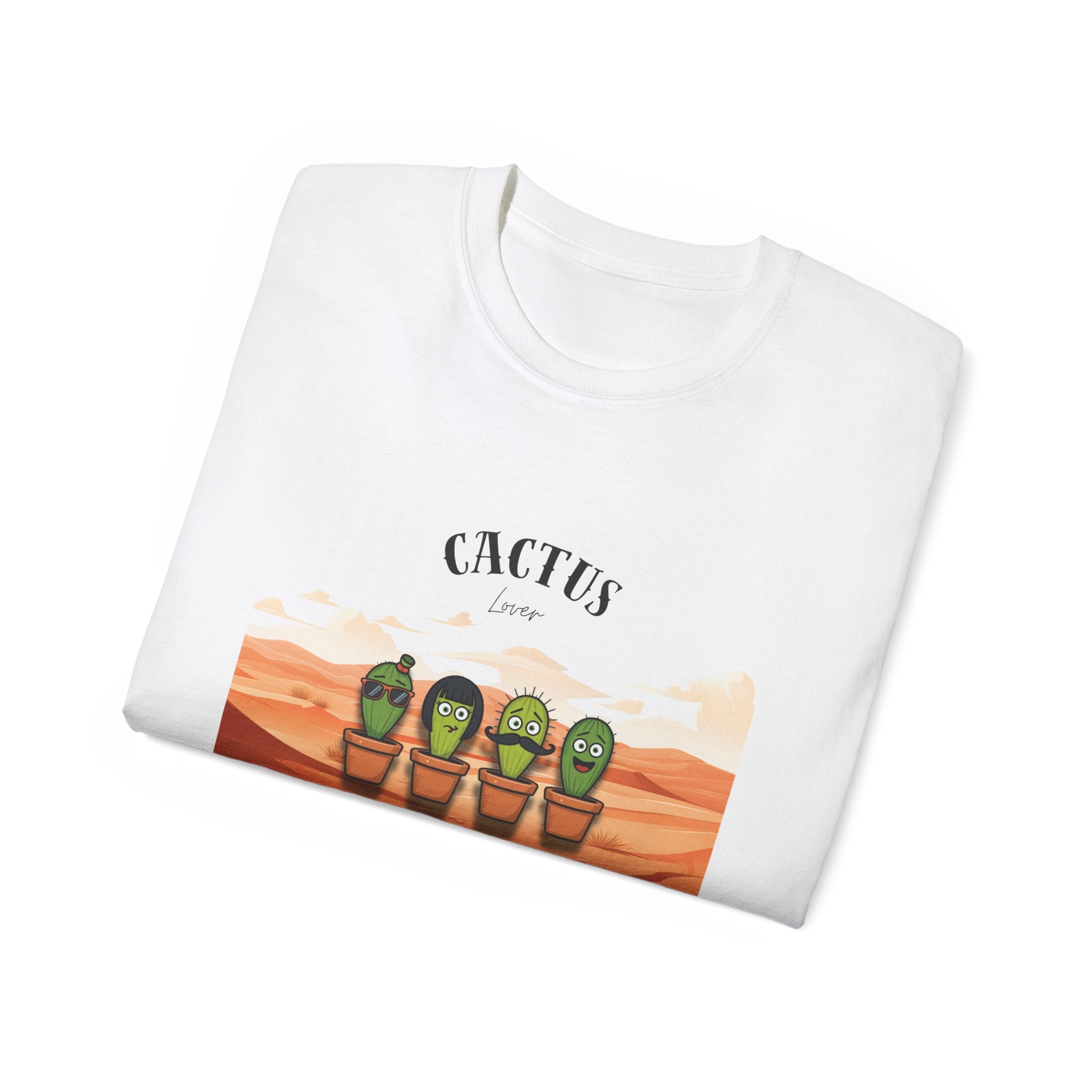 Cactus Graphic Tee, Fun and Quirky Unisex Shirt for Plant Lovers, Perfect for Casual Wear, Gifts, and Summer Days