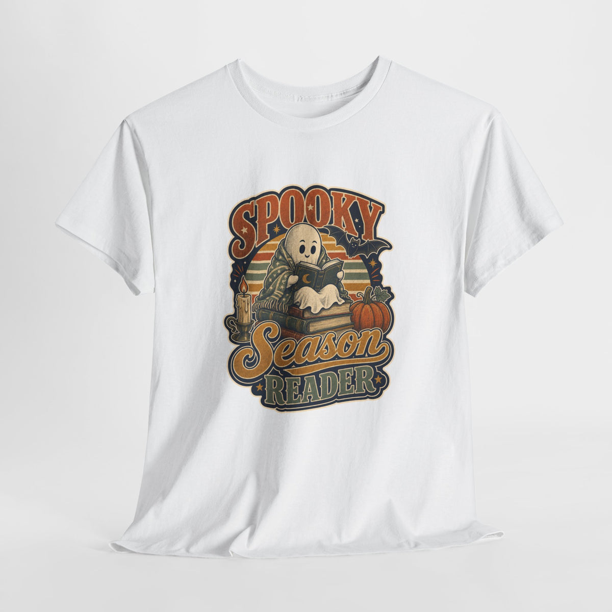 Spooky Season Reader T-Shirt – unisex t-shirt by PrintMyDream