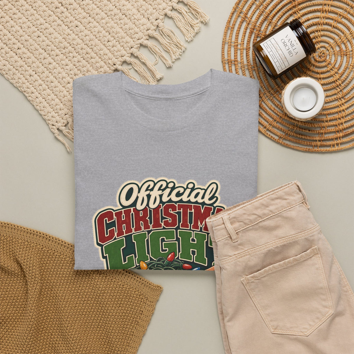 Official Christmas Light Untangler T-Shirt – unisex t-shirt by PrintMyDream