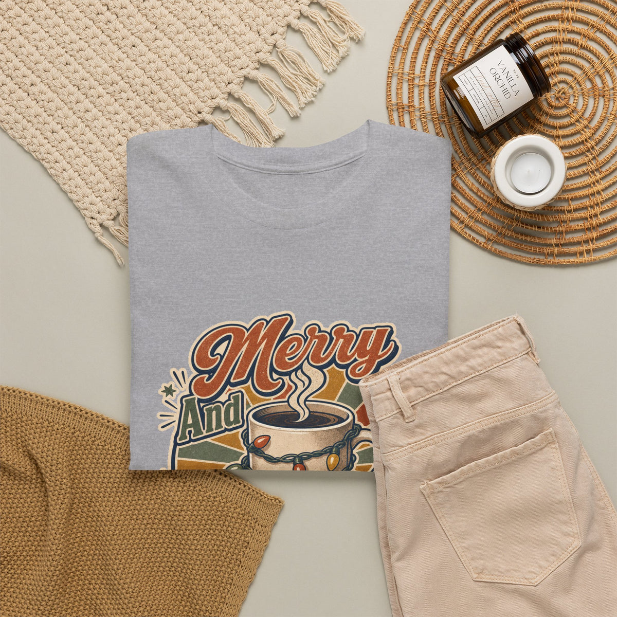 Christmas Coffee Shirt – unisex t-shirt by PrintMyDream