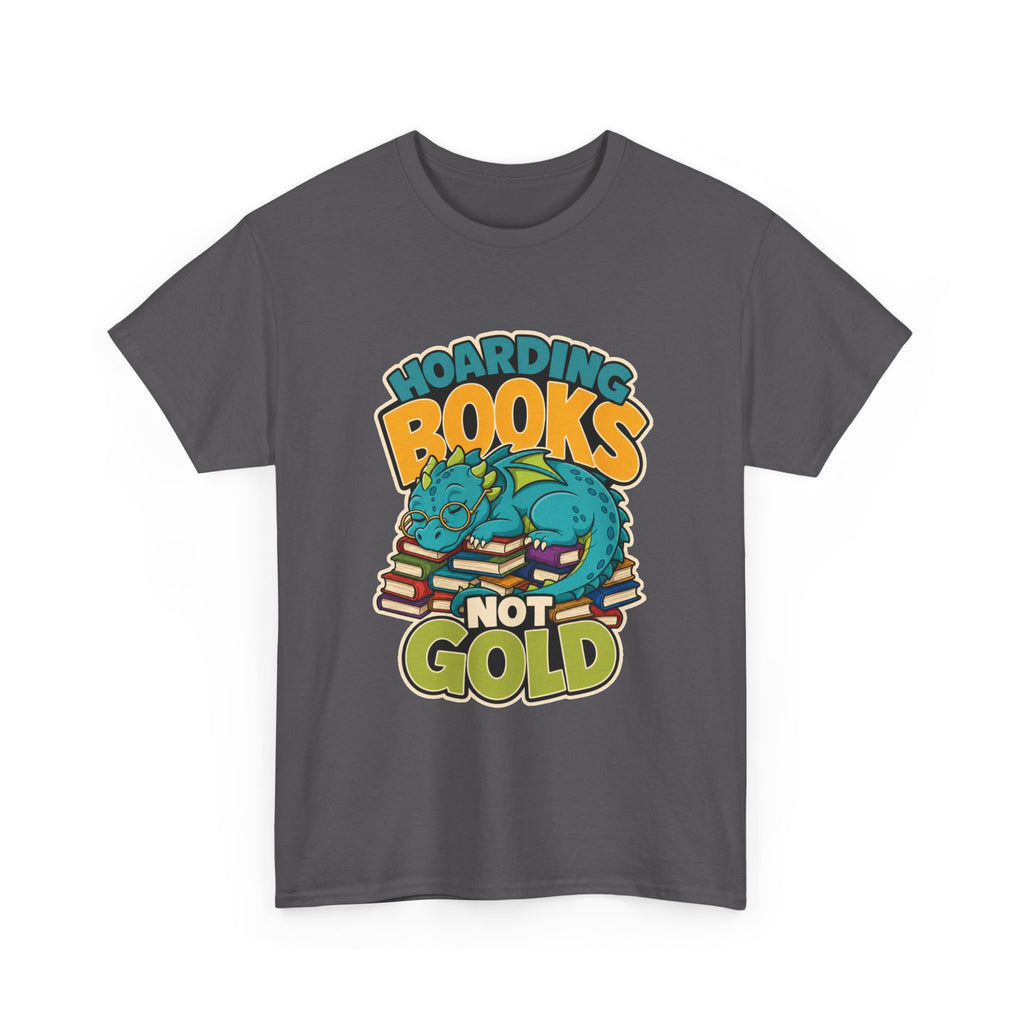 Book Lover Dragon T-Shirt - Fantasy Reader's Dream
