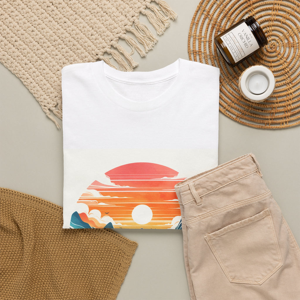 Meditation Mountain Tee – unisex t-shirt by PrintMyDream