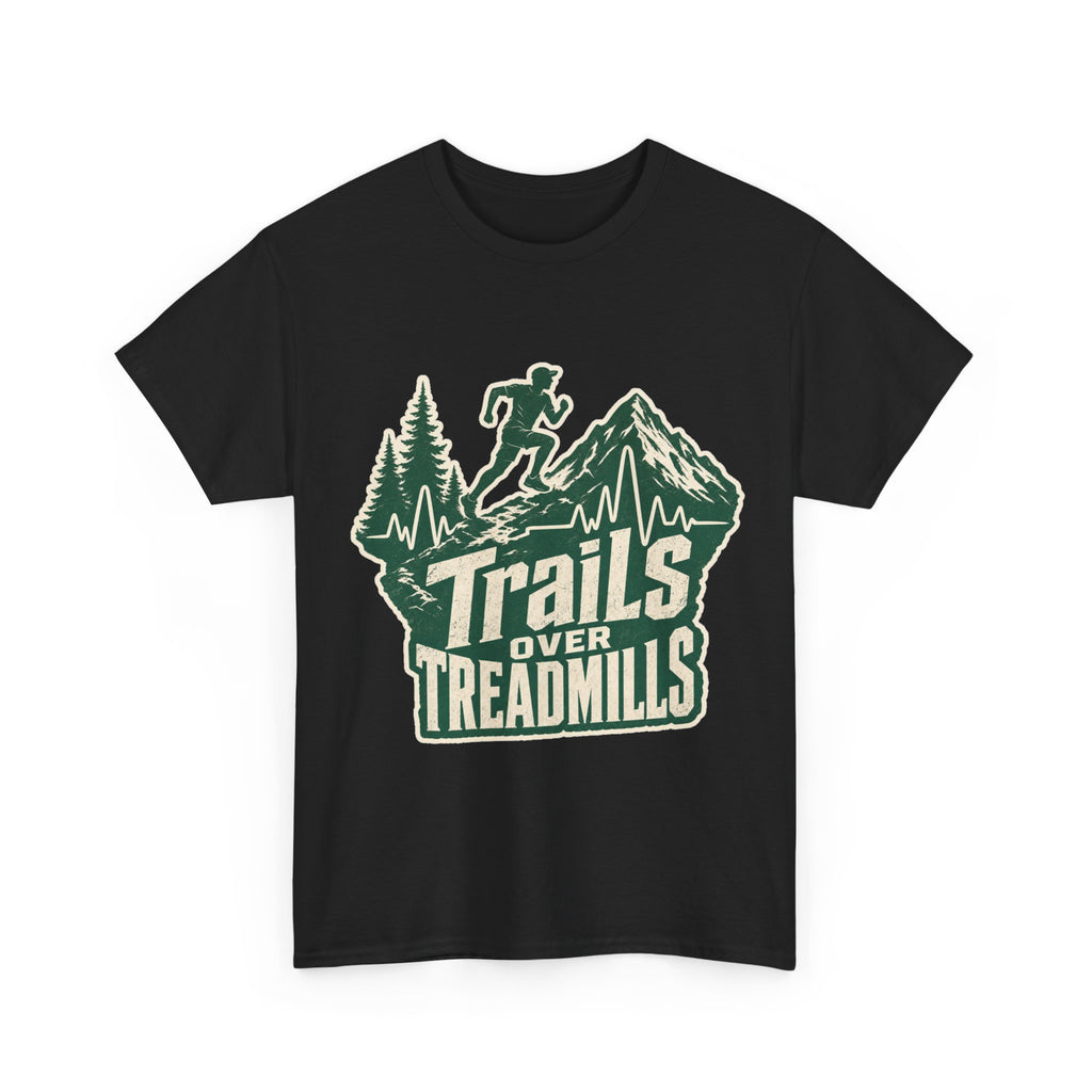Trail Runner Heartbeat T-Shirt - Adventure Fitness