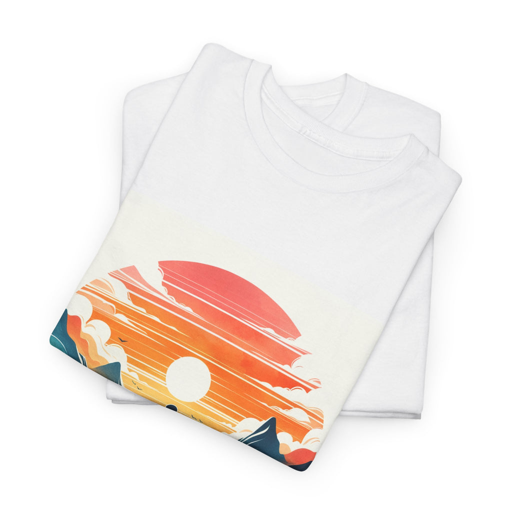 Meditation Mountain Tee – unisex t-shirt by PrintMyDream