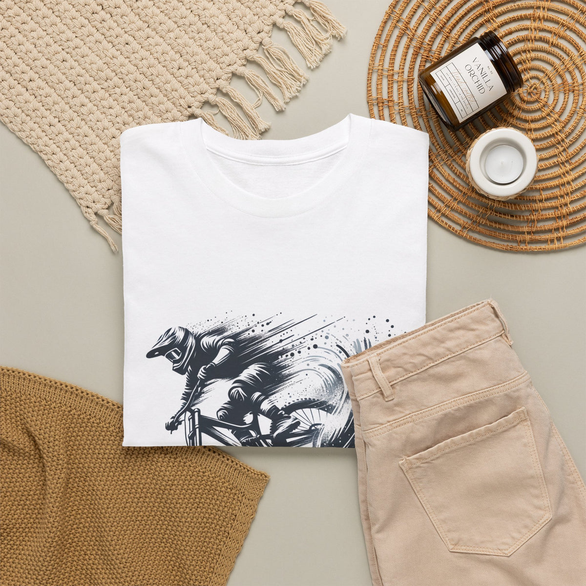 Mountain Bike Drop T-Shirt – unisex t-shirt by PrintMyDream