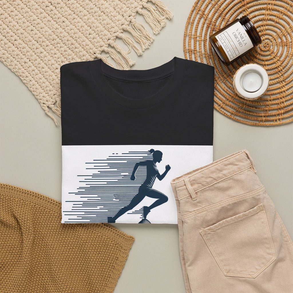 Trail Running Heartbeat T-Shirt – unisex t-shirt by PrintMyDream