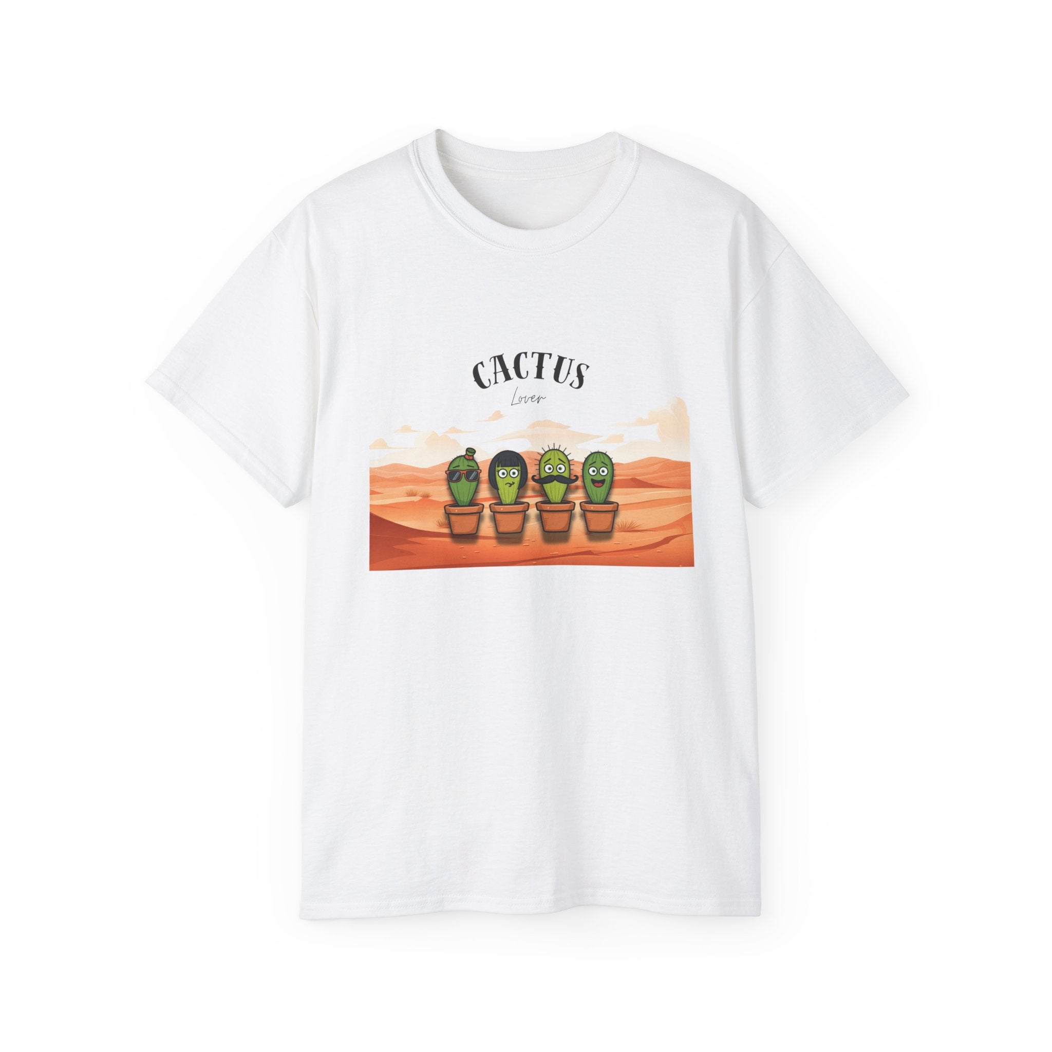 Cactus Graphic Tee, Fun and Quirky Unisex Shirt for Plant Lovers, Perfect for Casual Wear, Gifts, and Summer Days