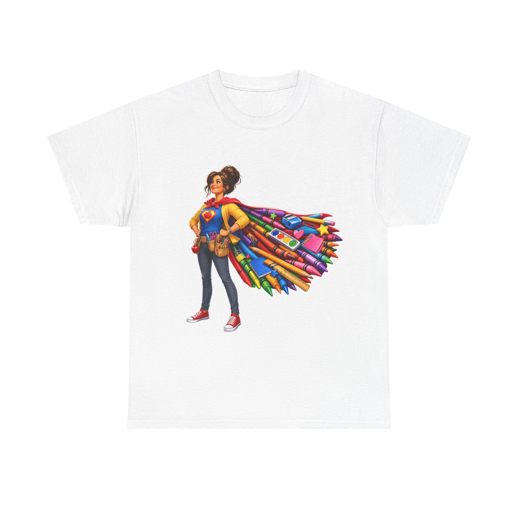 Elementary Teacher Hero T-Shirt Design