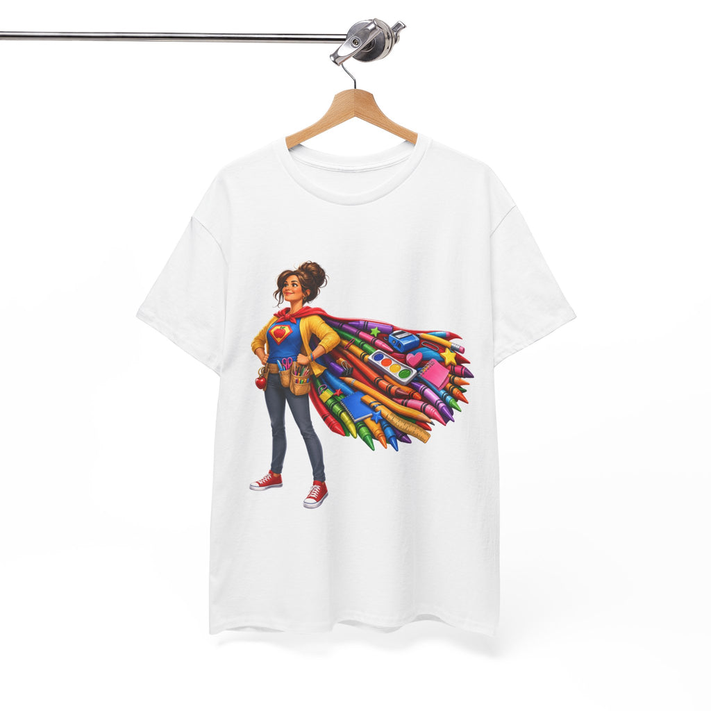 Elementary Teacher Hero T-Shirt Design