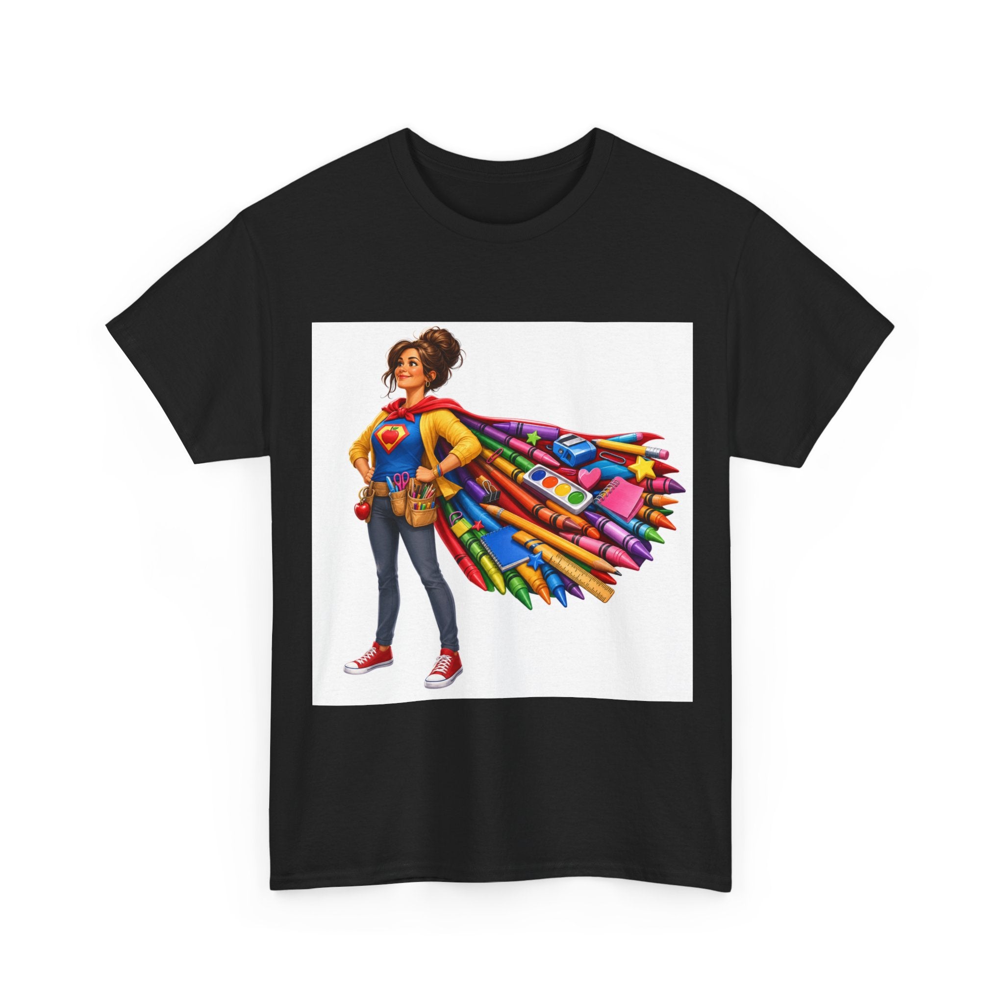 Elementary Teacher Hero T-Shirt Design