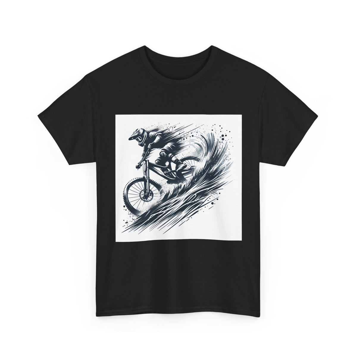 Mountain Bike Drop T-Shirt – unisex t-shirt by PrintMyDream