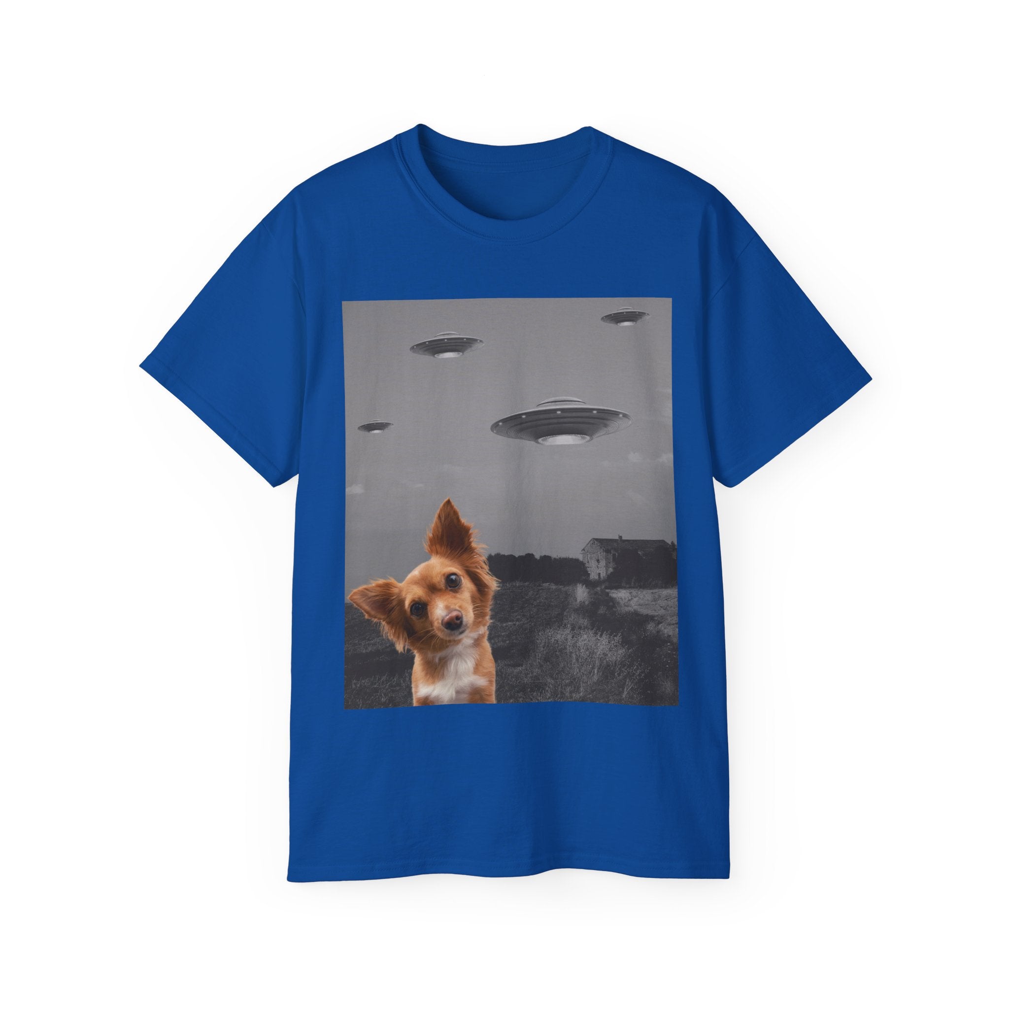 Dog/Alien Invasion Tee