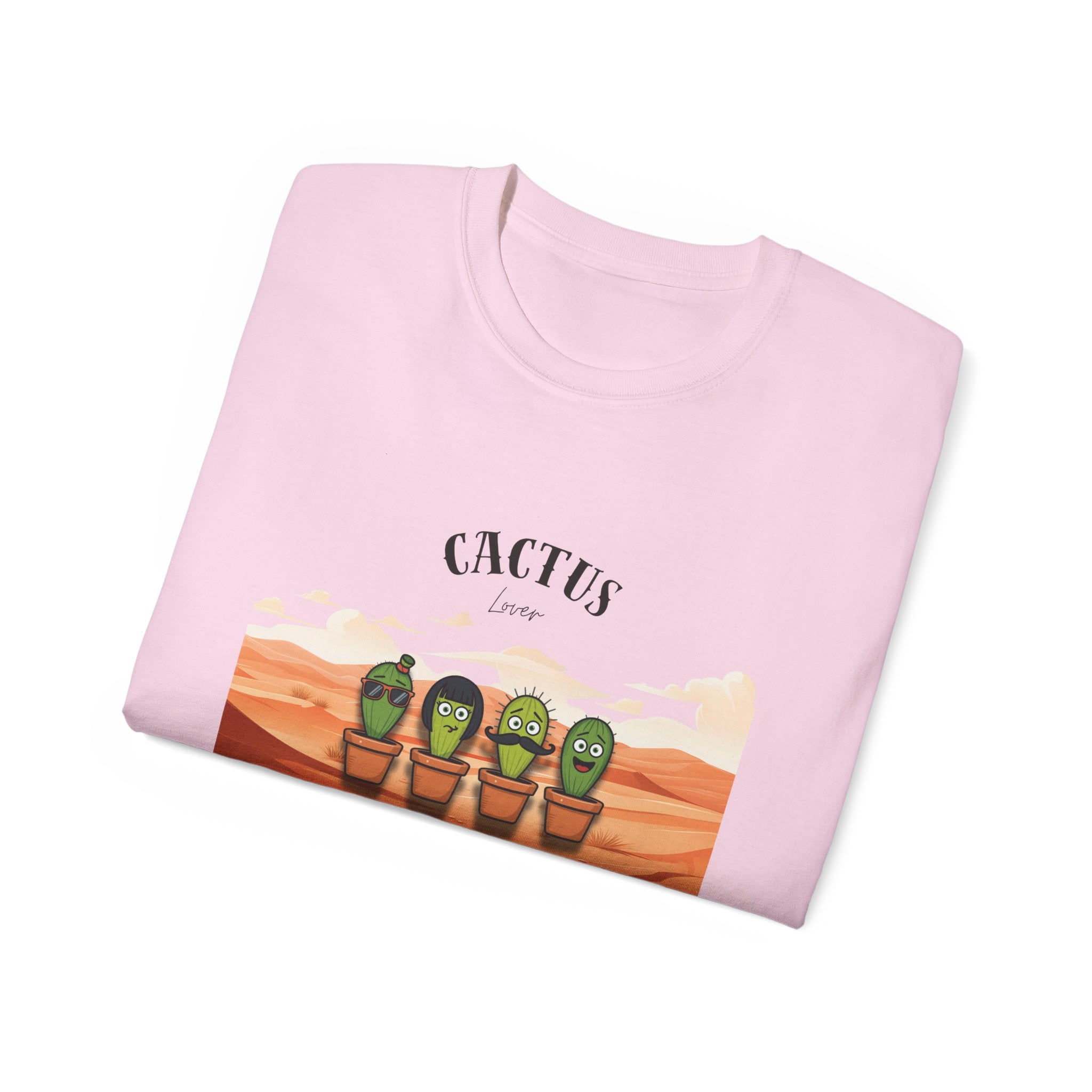 Cactus Graphic Tee, Fun and Quirky Unisex Shirt for Plant Lovers, Perfect for Casual Wear, Gifts, and Summer Days