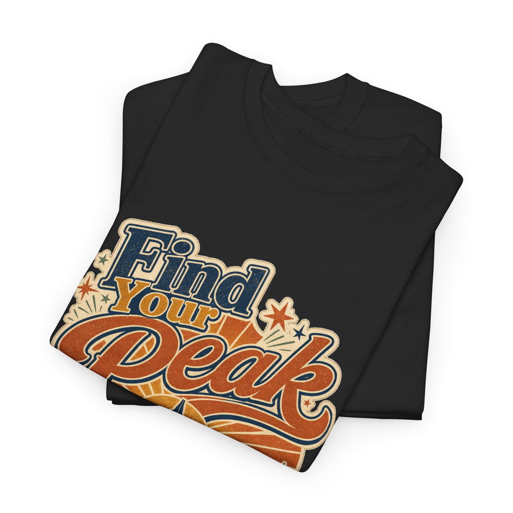 Find Your Peak Yoga T-Shirt – unisex t-shirt by PrintMyDream