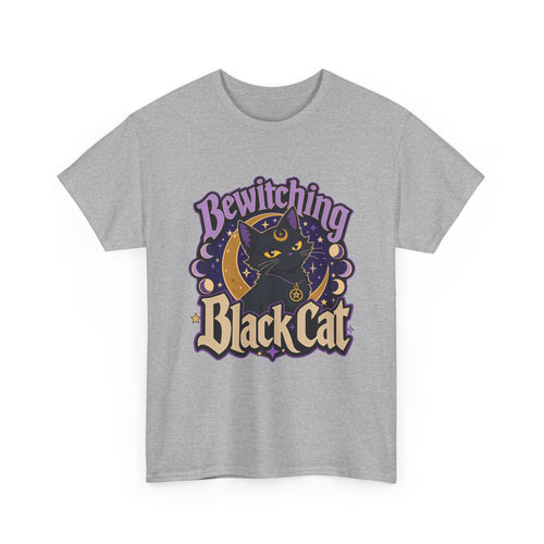 Black Cat Magic T-Shirt – unisex t-shirt by PrintMyDream