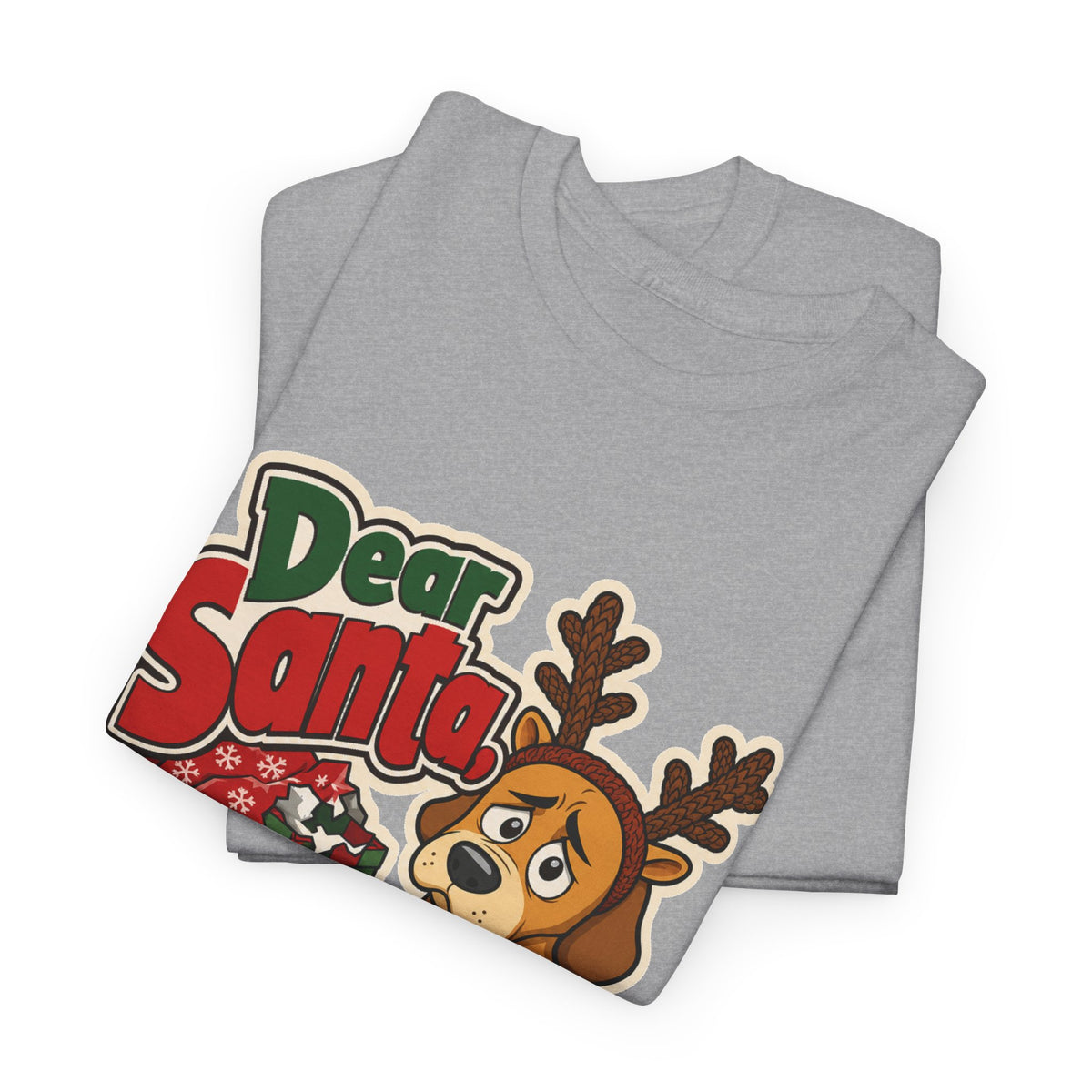 Guilty Dog Christmas T-Shirt – unisex t-shirt by PrintMyDream