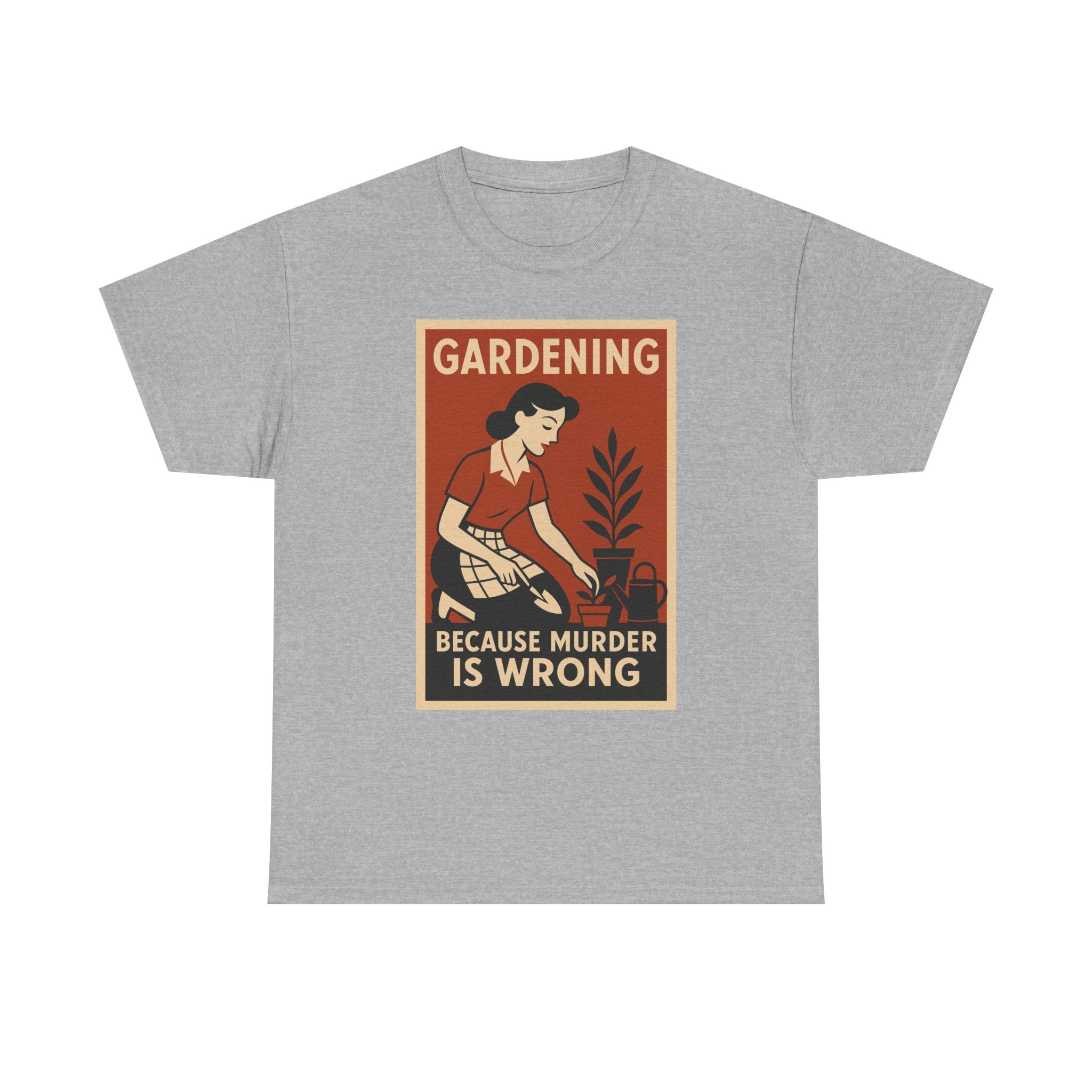 Women Gardening Tee Retro Graphic T-Shirt Vintage Garden Lover Gift