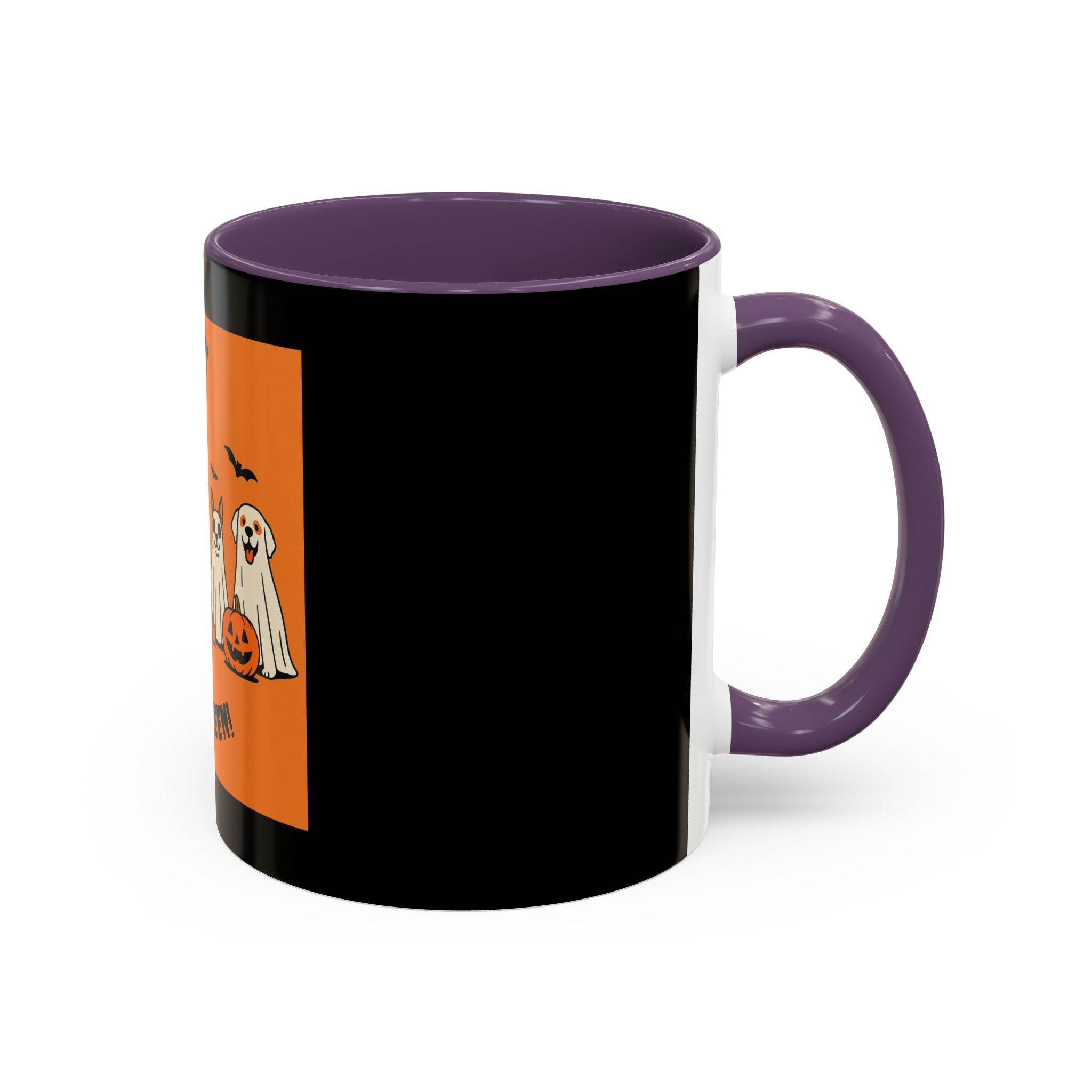 Halloween Ghosts Coffee Mug, Spooky Mug, Autumn Drinkware, Trick or Treat Gift, Holiday Coffee Cup