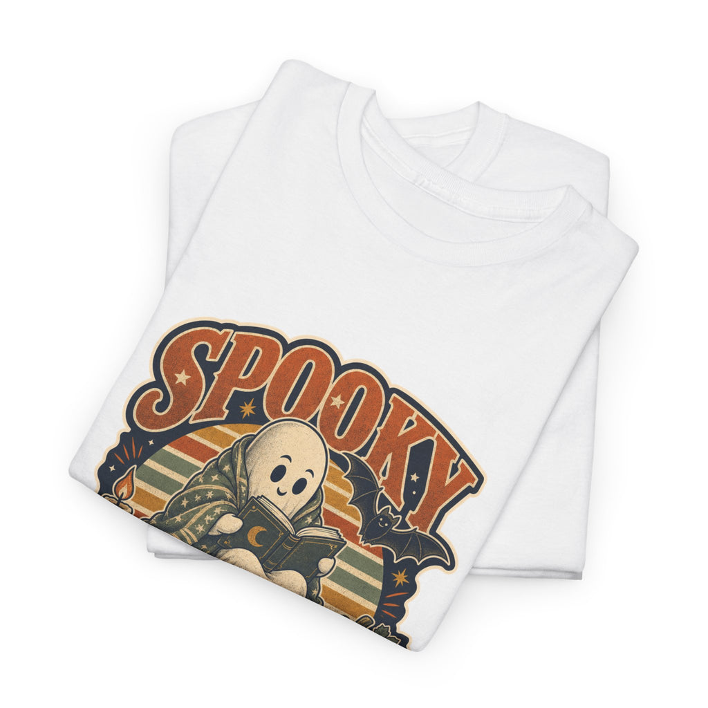 Spooky Season Reader T-Shirt – unisex t-shirt by PrintMyDream