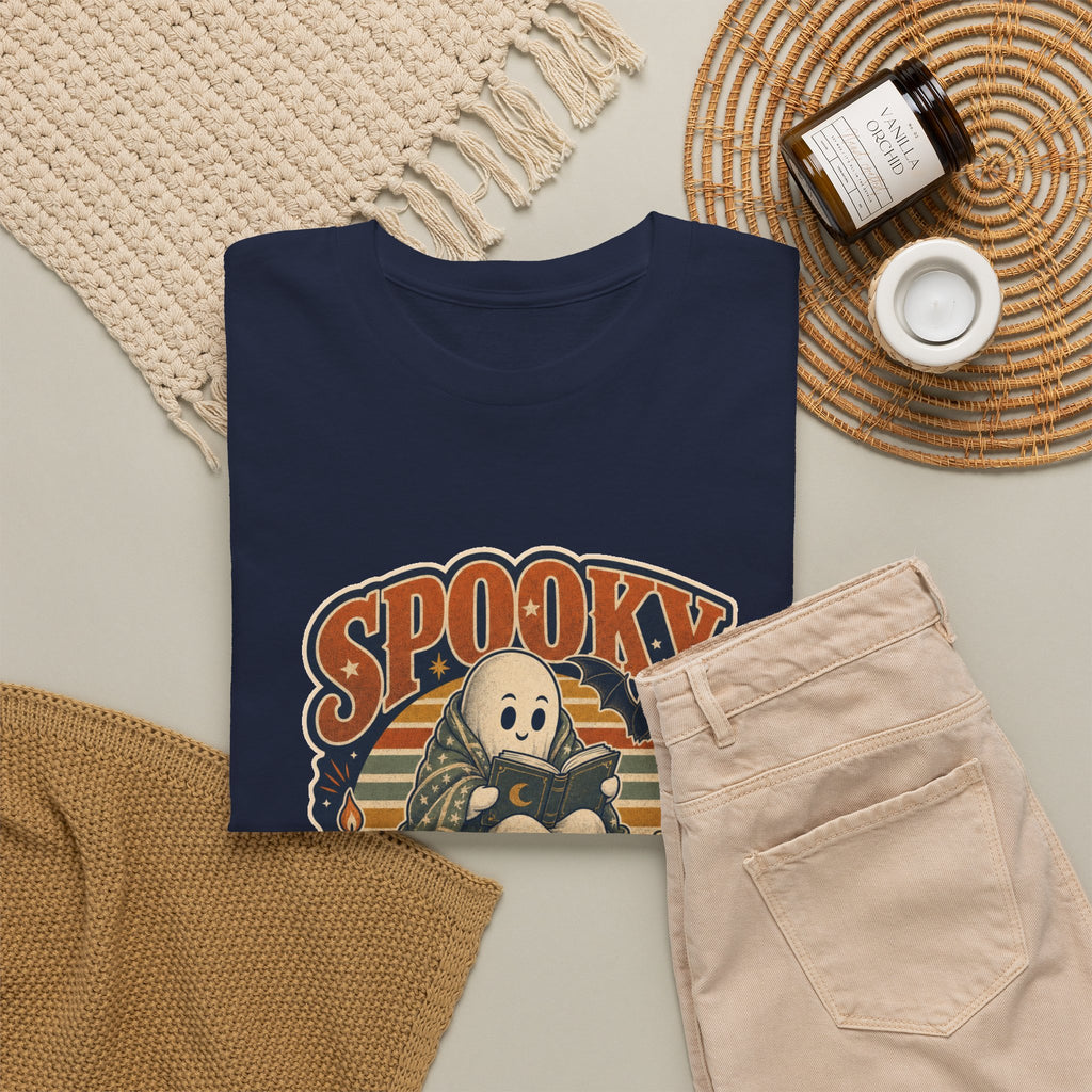 Spooky Season Reader T-Shirt – unisex t-shirt by PrintMyDream