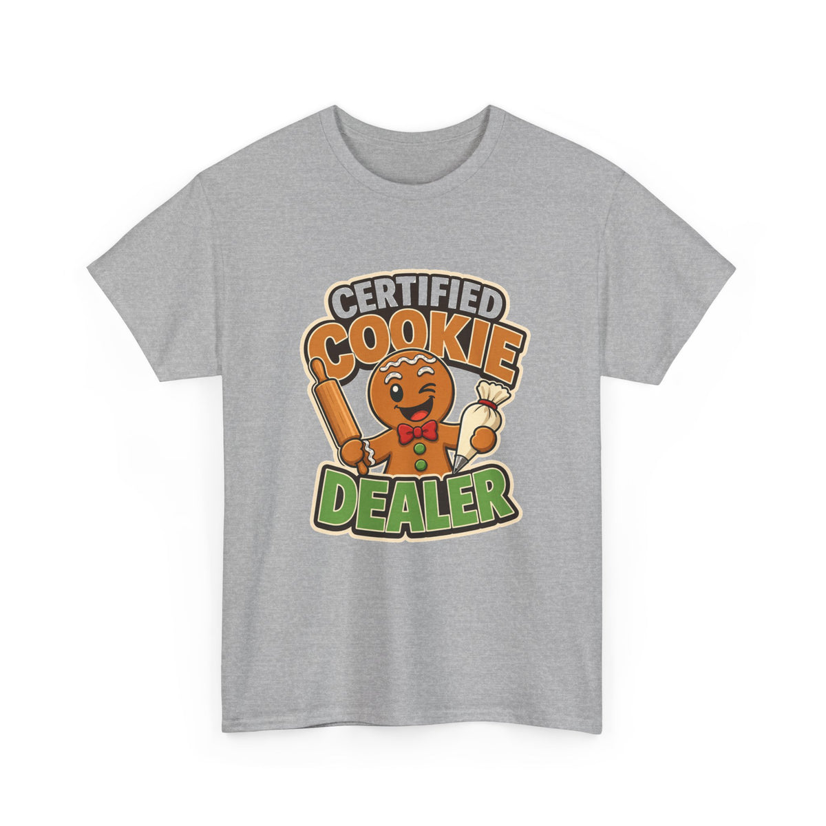 Christmas Baking Fun Gingerbread Baker T-Shirt – unisex t-shirt by PrintMyDream