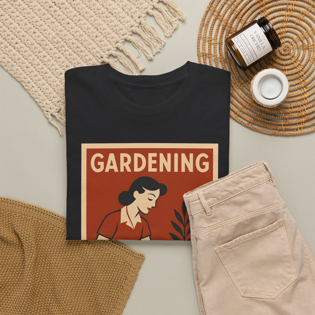 Women Gardening Tee Retro Graphic T-Shirt Vintage Garden Lover Gift – unisex t-shirt by PrintMyDream