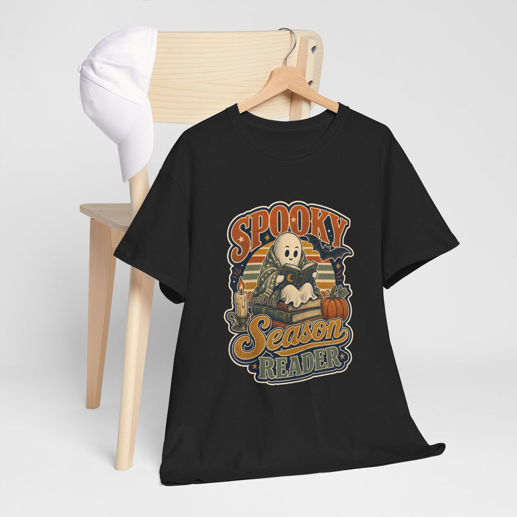 Spooky Season Reader T-Shirt – unisex t-shirt by PrintMyDream