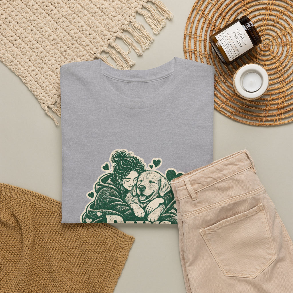 Golden Retriever Cuddles T-Shirt – unisex t-shirt by PrintMyDream
