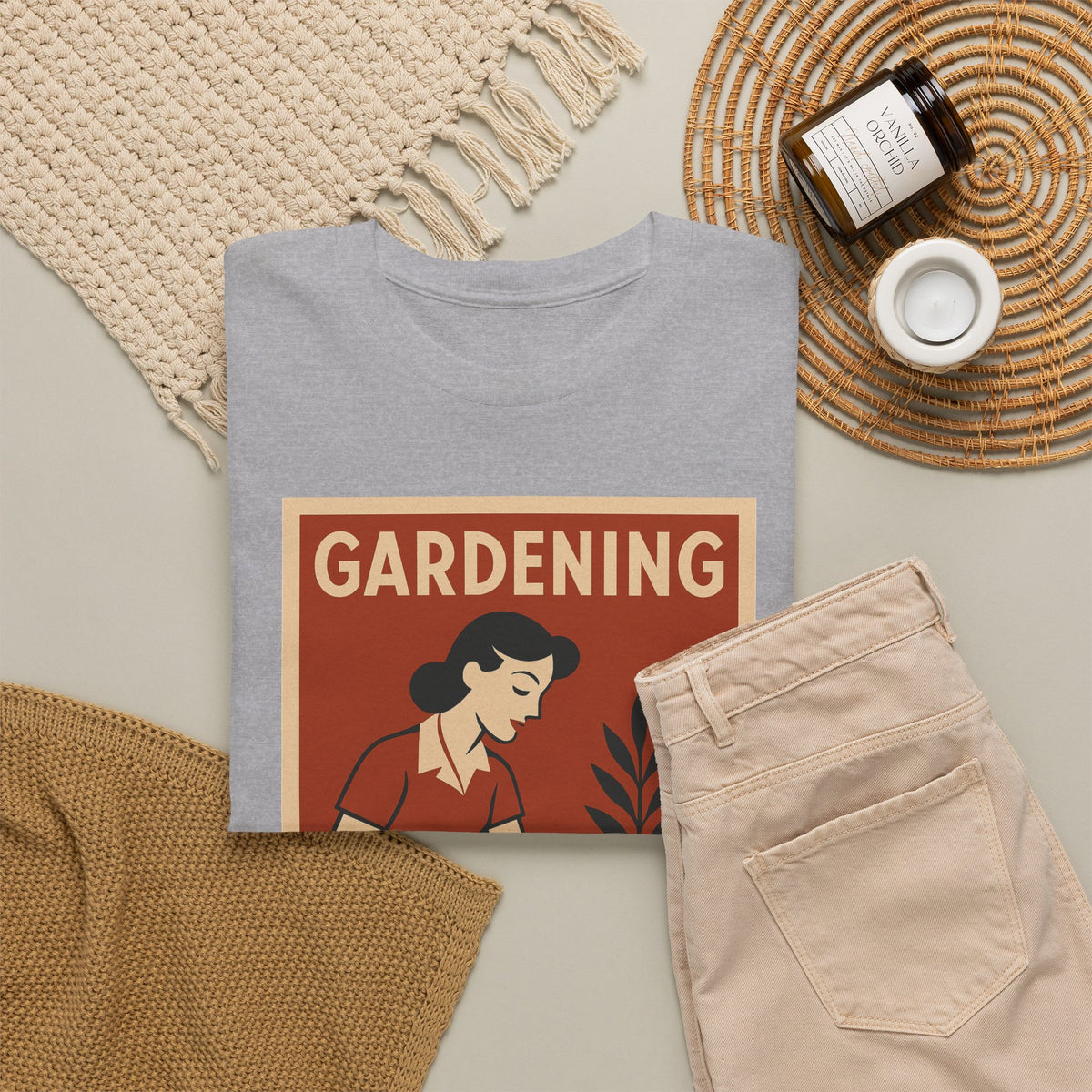 Women Gardening Tee Retro Graphic T-Shirt Vintage Garden Lover Gift – unisex t-shirt by PrintMyDream